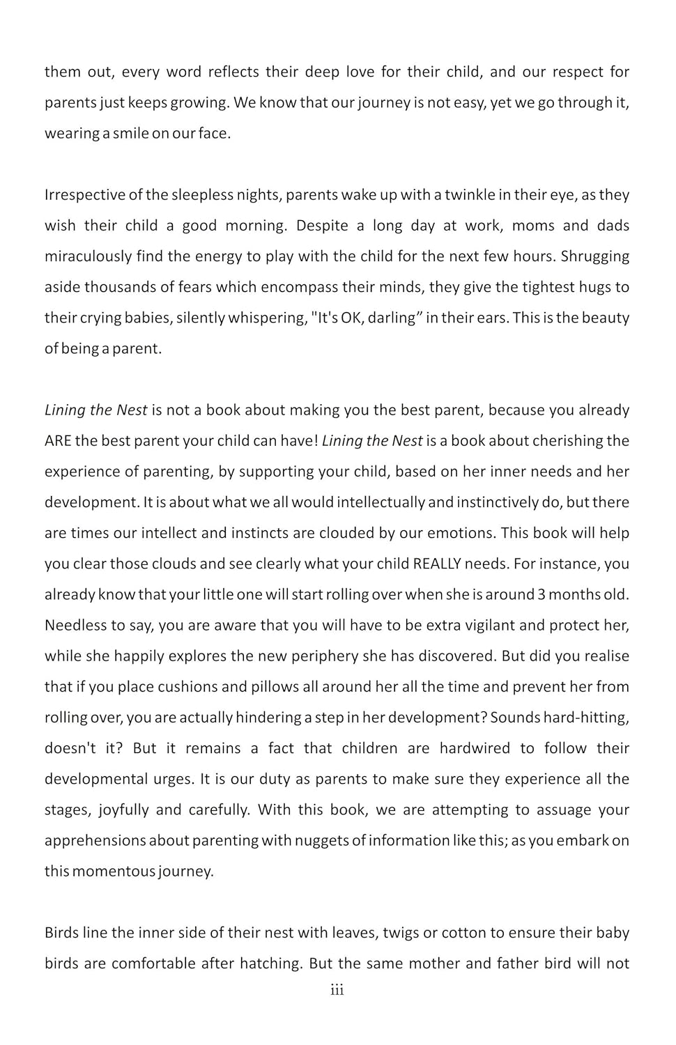 Lining the Nest Book